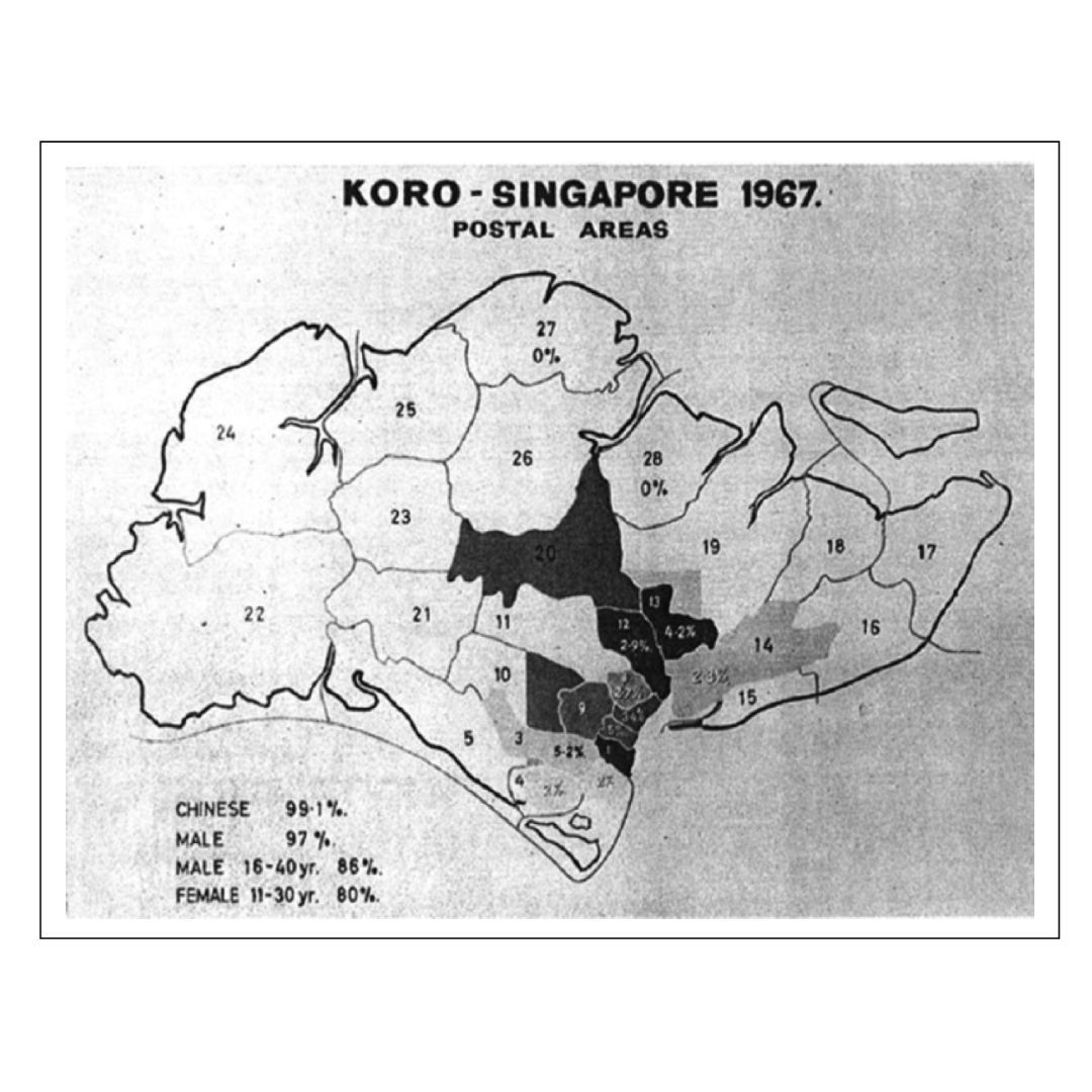 Peta Koro Singapura