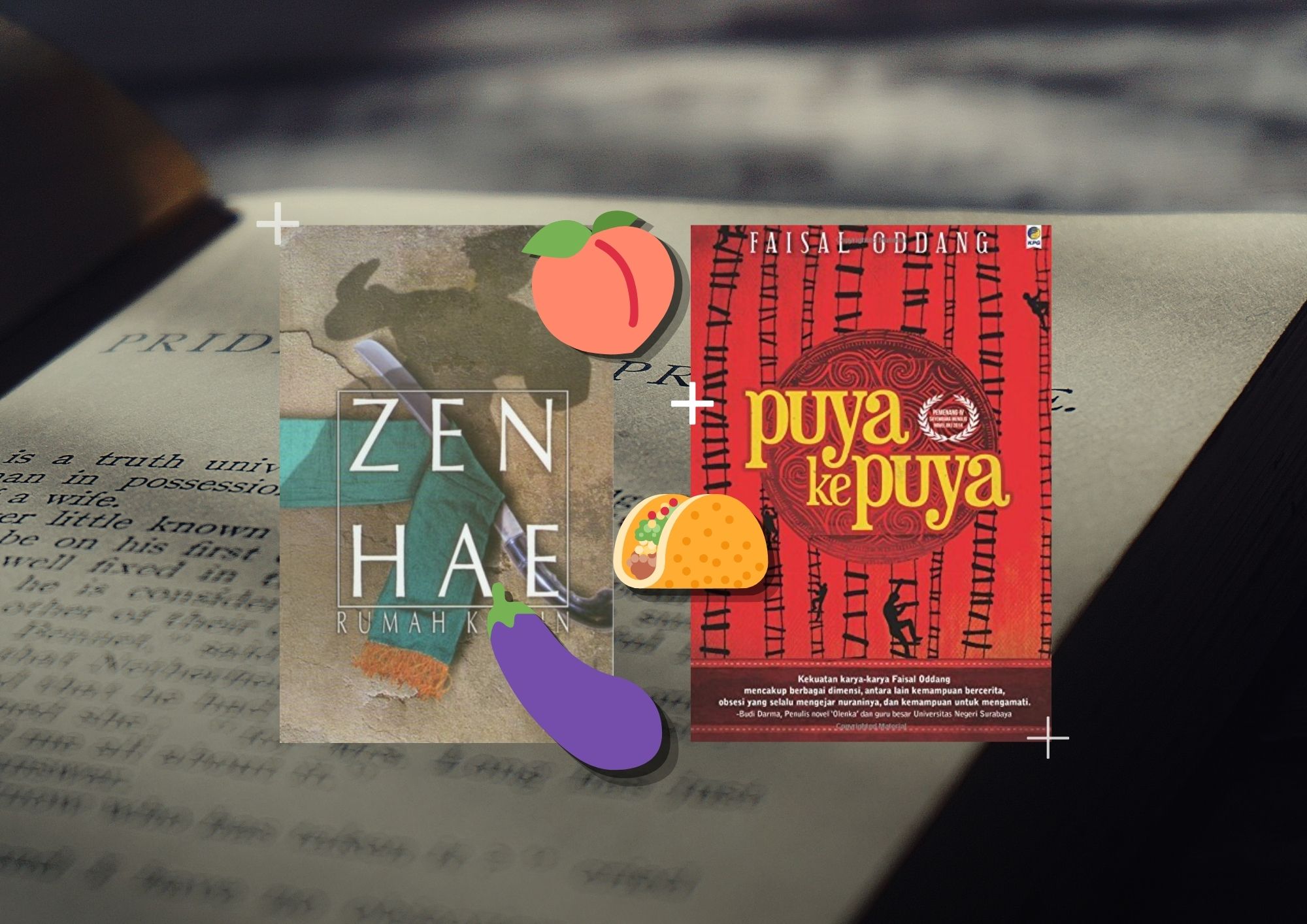 'Rumah Kawin' oleh Zen Hae dan 'Puya ke Puya' oleh Faisal Oddang